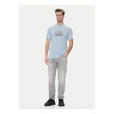Armani Exchange Bisiklet Yaka Açık Mavi T-Shirt, S, 5003254629, Açık Mavi, Erkek
