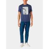 Armani Exchange Bisiklet Yaka Baskılı Lacivert Erkek T-Shirt 3DZTKG ZJH4Z 65BM