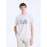 Armani Exchange Bisiklet Yaka Beyaz Erkek T-Shirt XM001469AF12308M1153 T-Shirt