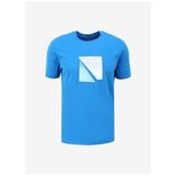 Armani Exchange Bisiklet Yaka Düz Mavi Erkek T-Shirt 3DZTCF ZJ3VZ 1559