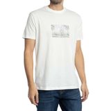 Armani Exchange Bisiklet Yaka Kırık T-shirt, M, XM000555 AF10358 U0009, BEYAZ, Erkek