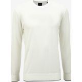 Armani Exchange Bisiklet Yaka Normal Düz Beyaz Erkek Kazak 6RZM1F 1116 Off Whıte - XL
