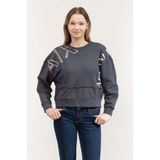 Armani Exchange Bisiklet Yaka Sweatshirt Çok Renkli, XS, 6RYM84YJEEZ, Çok Renkli, kadın