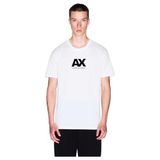Armani Exchange Bisiklet Yaka T-Shirt, 2XL, XM001403AF16432, Beyaz, Erkek