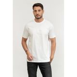 Armani Exchange Bisiklet Yaka T-Shirt, 2XL, XM001454AF10361, Beyaz, Erkek