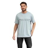 Armani Exchange Bisiklet Yaka T-Shirt Ashley Blue, XXL, 8NZT72Z8H4Z, Ashley Blue, Erkek