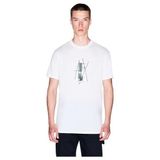 Armani Exchange Bisiklet Yaka T-Shirt Beyaz, 2XL, XM001440AF10358, OFF WHITE, Erkek
