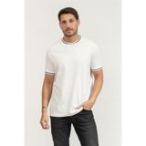 Armani Exchange Bisiklet Yaka T-Shirt Beyaz, L, XM001467AF10356, OFF WHITE, Erkek