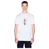 Armani Exchange Bisiklet Yaka T-Shirt Beyaz, M, XM001440AF10358, OFF WHITE, Erkek
