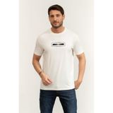 Armani Exchange Bisiklet Yaka T-Shirt Beyaz, S, XM002460AF10358, OFF WHITE, Erkek