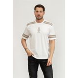 Armani Exchange Bisiklet Yaka T-Shirt Beyaz, XS, XM000547AF10362, OFF WHITE, Erkek