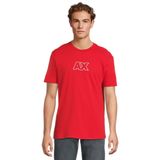 Armani Exchange Bisiklet Yaka T-Shirt Çok Renkli, L, XM001912AF10362, HAUTE RED, Erkek