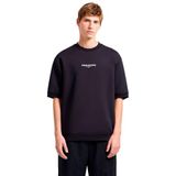 Armani Exchange Bisiklet Yaka T-Shirt Erkek T-Shirt Pamuk Regular Fit Lacivert Armani Exchange