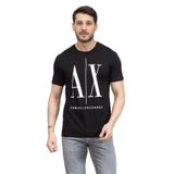 Armani Exchange Bisiklet Yaka T-Shirt, L, 8NZTPAZJQAZ-SYH, Siyah, Erkek