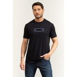 Armani Exchange Bisiklet Yaka T-Shirt Lacivert, 2XL, XM002460AF10358, DEEP NAVY, Erkek