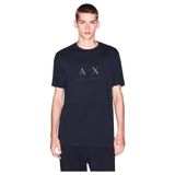 Armani Exchange Bisiklet Yaka T-Shirt Lacivert, L, XM001463AF10356, DEEP NAVY, Erkek