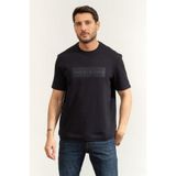 Armani Exchange Bisiklet Yaka T-Shirt Lacivert, S, XM002470AF21869, DEEP NAVY, Erkek