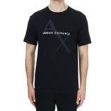 Armani Exchange Bisiklet Yaka T-Shirt, S, 8NZT76ZJQAZ-SYH, Siyah, Erkek