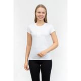 Armani Exchange Bisiklet Yaka T-Shirt , S, 995210, Beyaz, Kadın