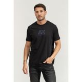 Armani Exchange Bisiklet Yaka T-Shirt Siyah, M, XM001403AF16432, BLACK BEAUTY, Erkek