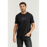 Armani Exchange Bisiklet Yaka T-Shirt Siyah, XS, XM001403AF16432, BLACK BEAUTY, Erkek