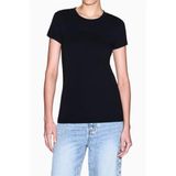 Armani Exchange Bisiklet Yaka T-Shirt Siyah, XS, XW002293 AF17173, BLACK BEAUTY, Kadın