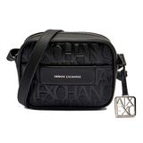 Armani Exchange Büyük MESSENGER ÇANTA XW001578 AF15774 Siyah, siyah, One Size