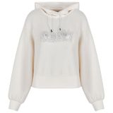 Armani Exchange Comfort Fit Kapüşonlu Taşlı Logolu Sweat, M, XW000094 AF10804 U1003, EKRU, erkek