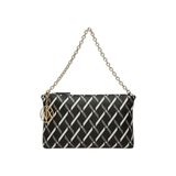 Armani Exchange Desenli Omuz Çantası, Standart, XW000399 AF17155, Siyah, Kadın