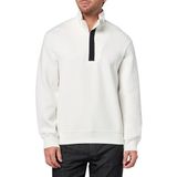Armani Exchange Dik Yaka Sweatshirt, L, 5003306672, Beyaz, erkek