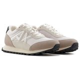 Armani Exchange Drop erkek spor ayakkabısı, Plaza Taupe Off Whit, 44 EU