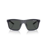 Armani Exchange Erkek Ax4149su Evrensel Fit Kare Güneş Gözlüğü, Mat Koyu Mavi/Koyu Gri, 56 mm