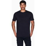 Armani Exchange Erkek Bisiklet Yaka Kısa Kol Ax Logo Desen Pamuklu Lacivert T-Shirt XM001454 AF10361-UB101 - 2XL