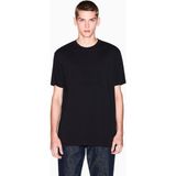 Armani Exchange Erkek Bisiklet Yaka Kısa Kol Ax Logo Desen Pamuklu Siyah T-Shirt XM001454 AF10361-UC001 - XL