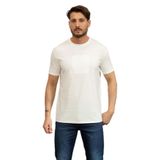 Armani Exchange Erkek Bisiklet Yaka T-Shirt, Beyaz, XS