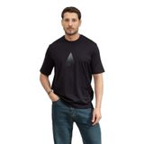 Armani Exchange Erkek Bisiklet Yaka T-Shirt, Lacivert, XS