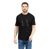 Armani Exchange Erkek Bisiklet Yaka T-Shirt, Siyah, S Beden