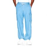 Armani Exchange Erkek Cargo Eşofman Altı, Light Blue Denim, 34 Beden