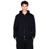 Armani Exchange Erkek Dimi Kapüşonlu Ceket, Siyah, XL
