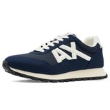 Armani Exchange Erkek Drop Spor Ayakkabı, Donanma/Tofu, 9