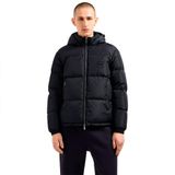 Armani Exchange Erkek Icon Logo Down Puffer Ceket, mavi (deep navy), XL