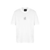 Armani Exchange Erkek Icon Project, işlemeli logolu tişört (1'li paket), U0009 Off White, XXL