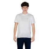 Armani Exchange Erkek İnce Marka Repeat Grafik Tişört, Kırık Beyaz, Kırık beyaz, M
