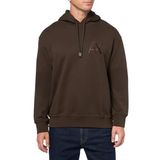 Armani Exchange Erkek Kapüşonlu Regular Fit Sweatshirt, Haki, S