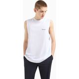 Armani Exchange Erkek Kısa Kol Ax Yazı Desen Pamuklu Bisiklet Yaka Beyaz T-Shirt 8NZH97 ZJ9AZ-1100 - XL