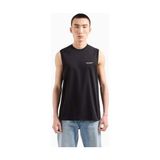 Armani Exchange Erkek Kısa Kol Ax Yazı Desen Pamuklu Bisiklet Yaka Siyah T-Shirt 8NZH97 ZJ9AZ-1200 - 2XL