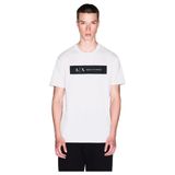 Armani Exchange Erkek kısa kollu kontrast logolu tişört, Wind Chime, S