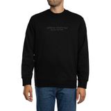 Armani Exchange Erkek Long Sleeve, Front On Tone Logo Sweatshirt, Siyah, S