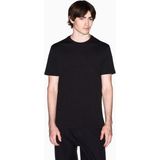 Armani Exchange Erkek Normal Kalıp Yuvarlak Yakalı Logo Işlemeli Yuvarlak Yakalı Kısa Kollu Siyah T-Shirt XM002450 AF10356-UC001