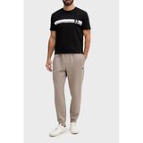 Armani Exchange Erkek One Block Up, Color Contrast Embroiderd logolu eşofman altı, Driftwood., M